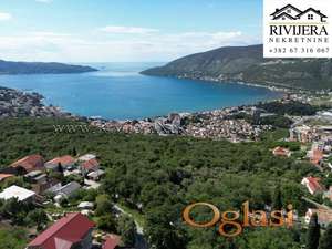 Prodaja zemljiste pogled na more Herceg Novi Suscepan